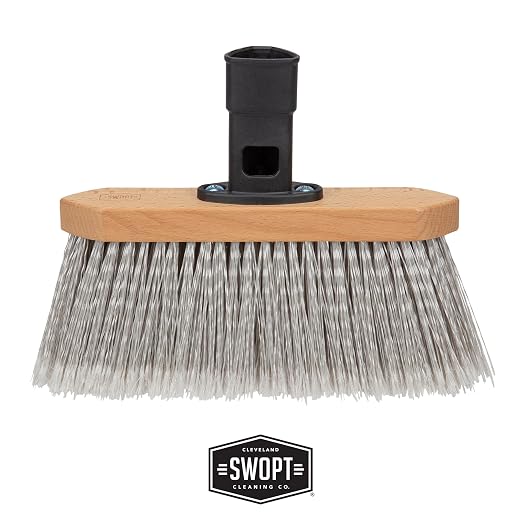 SWOPT Premium Smooth Surface Straight Broom Head — Cleaning Head Interchangeable - Image 2