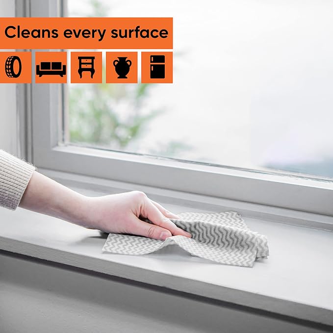 Superio Handy Wipes For Kitchen Multi-Purpose Heavy-Duty Reusable Cleaning - Image 6