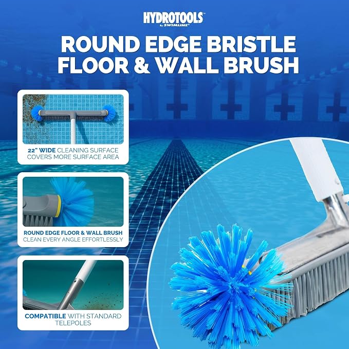 SWIMLINE HYDROTOOLS Pool Brush Head - Image 2