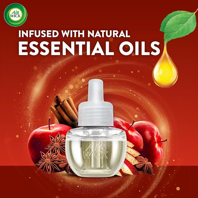 Air Wick Scented Oils 0+7 Apple Cinnamon Medley - Image 3