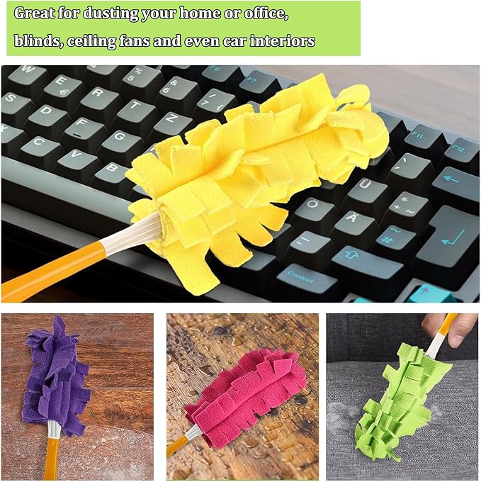 Reusable Duster Refill for Swiffer Duster, Washable Heavy Duty Duster Pads - Image 2