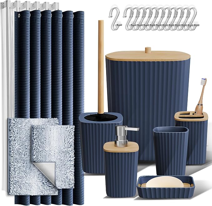Clara Clark Bathroom Accessories Set by ClaraClark