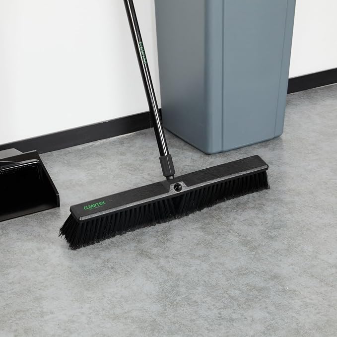 Restaurantware-BROOM HEAD ONLY: Clean Tek Professional 23.62-Inch Push Broom - Image 3