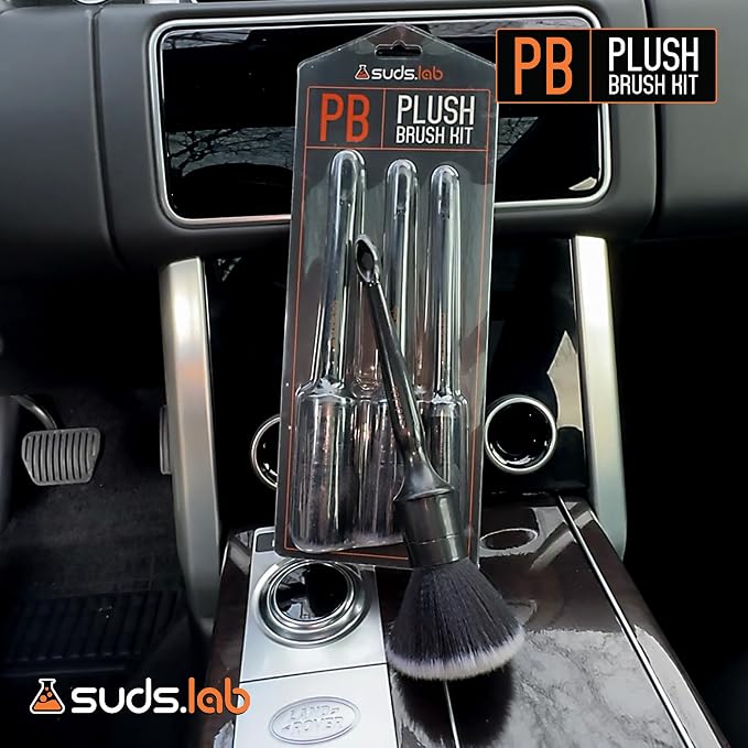 Suds Lab PB Plush Brush Kit 3 Pack- Ultra-Soft Synthetic Bristle Brushes - Image 9