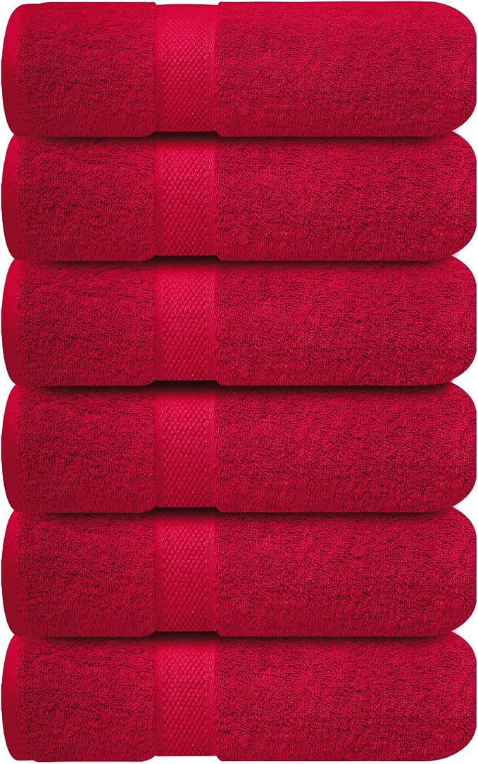 Infinitee Xclusives Burgundy Hand Towels - Image 8