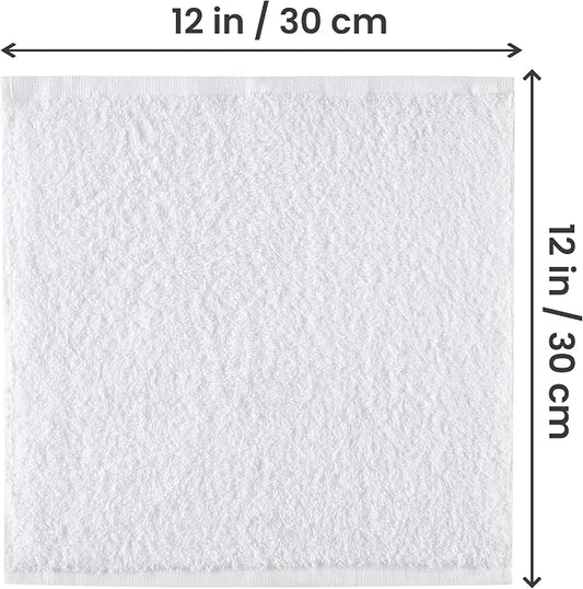 Utopia Towels 24 Pack Cotton Washcloths Set, 100% Ring Spun Cotton, Highly - Image 2