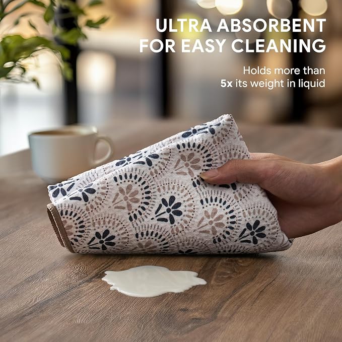 RECYCO Waffle Kitchen Towel Set of 2 - Image 3