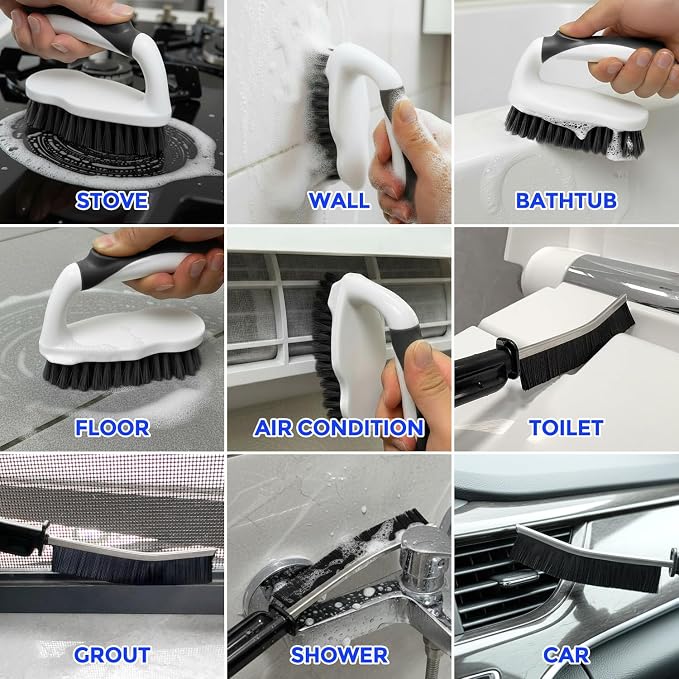 Scrub Brush - 6 Pack, Scrub Brushes - Image 5