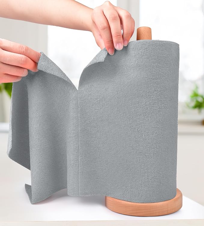 KitchLife Microfiber Cleaning Cloth Roll by OverDoorHooksKitchenSupplies