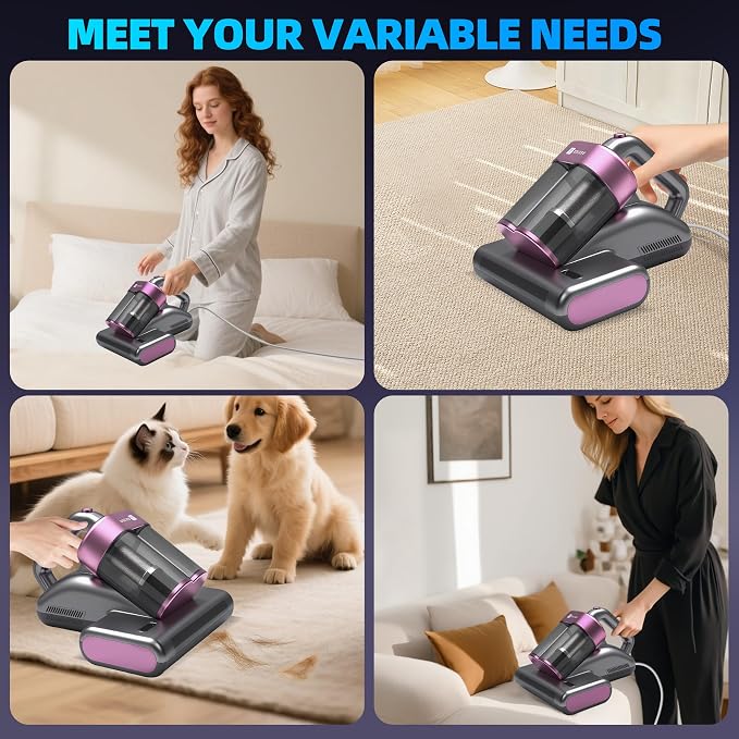 Mattress Vacuum Cleaner UVC 253.7nm Light - Image 6