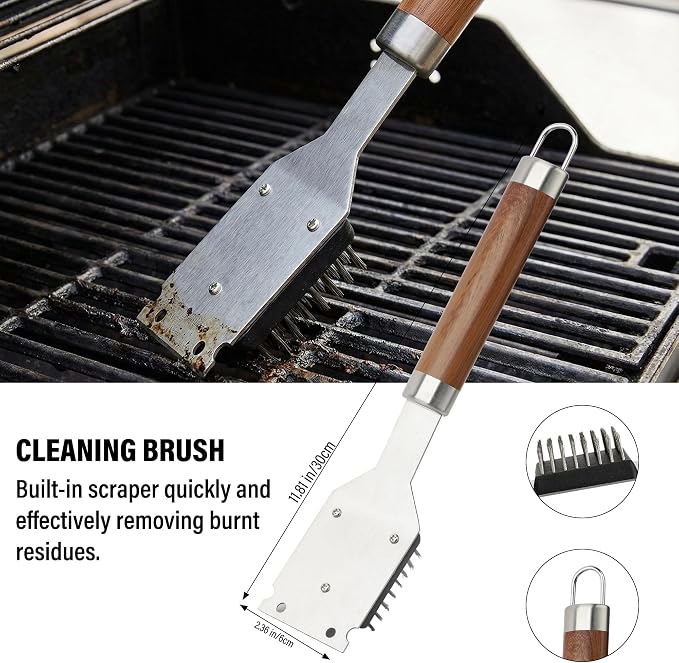 BBQ Grill Accessories Set, Grill Tools Grilling Accessories Grilling Gifts - Image 6