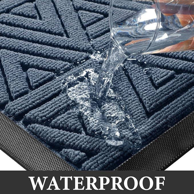Yimobra Extra Large Door Mat 60x32, All-Weather Waterproof Non-Slip Welcome - Image 8