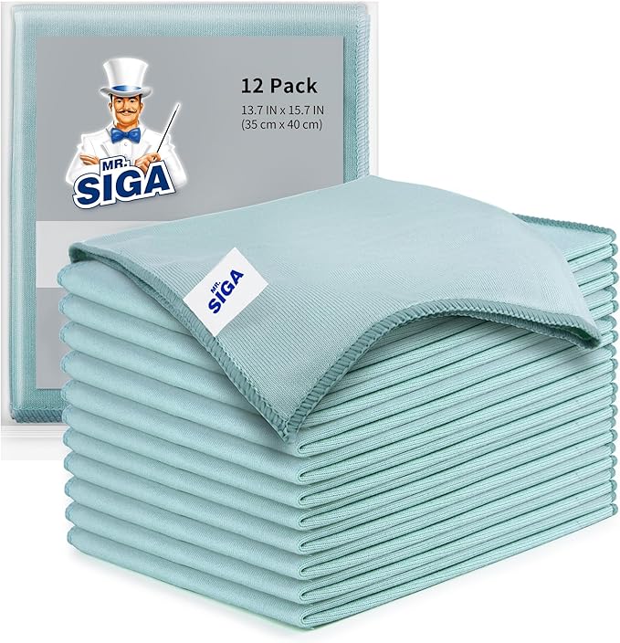 MR.SIGA Ultra Fine Microfiber Cloths by MRSIGA
