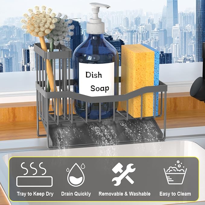 Maifan Sink Caddy Sponge Holder - Image 3