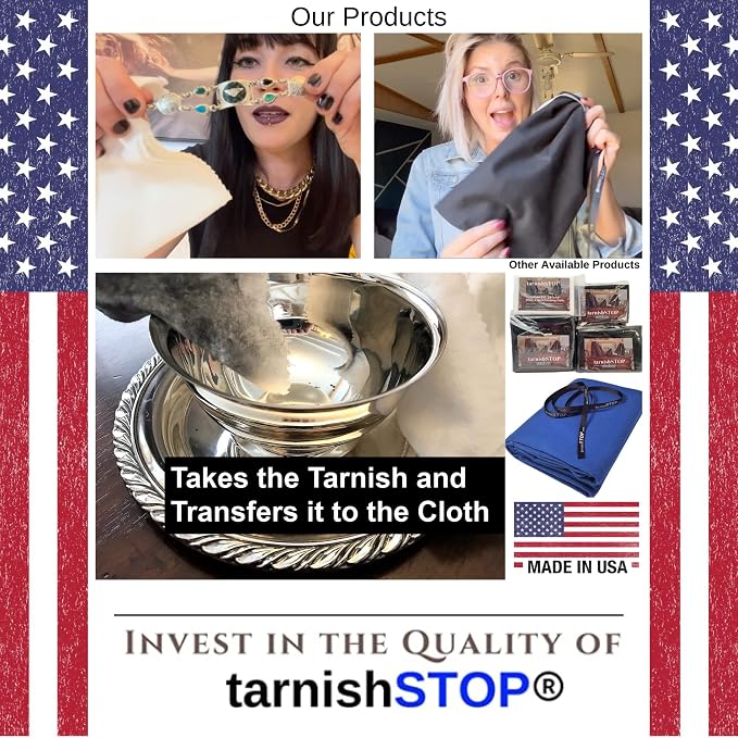 TarnishSTOP | USA Made | Gigantic 28"x14" Polishing Cloth | 100% Cotton - Image 5