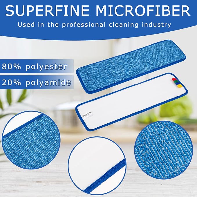 12 Pack Replacement Microfiber Pad - Image 2