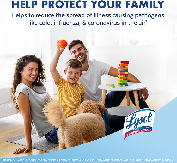 Lysol Air Sanitizer Spray with Odor Eliminator - Image 8