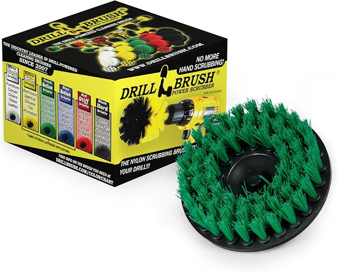 Kitchen Scrubbing Accessories by Drillbrush