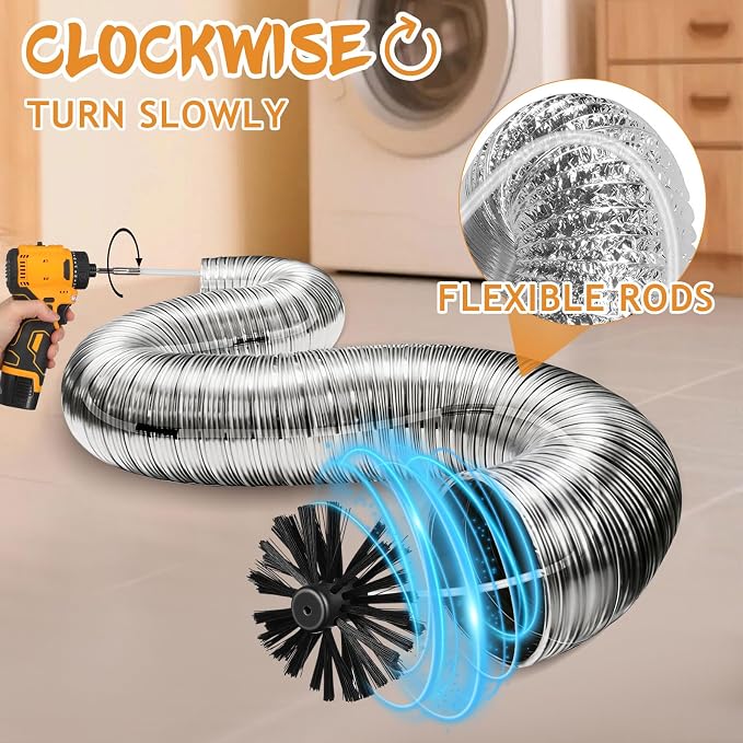 20 Feet Chimney Sweep Brush Kit - Image 4