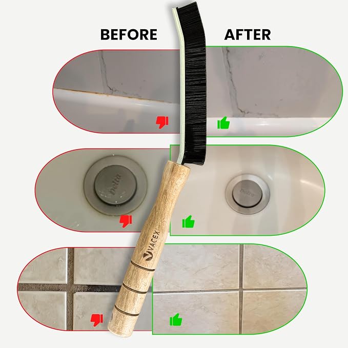 Hard Bristle Crevice Cleaning Brush - Image 4