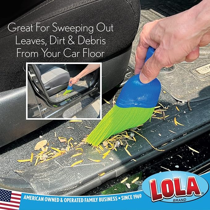 LOLA Whisk Broom, Hand Brush, 72 Pack, Durable Bristles, Whisks Away Dirt & - Image 3