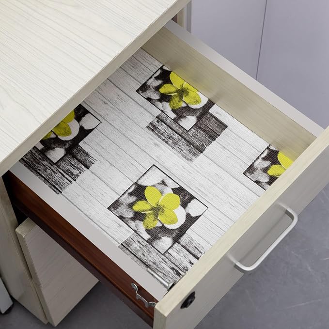 Non Adhesive Shelf Liner 12" W x 240" L Kitchen Drawer Liner Pantry Liner - Image 3