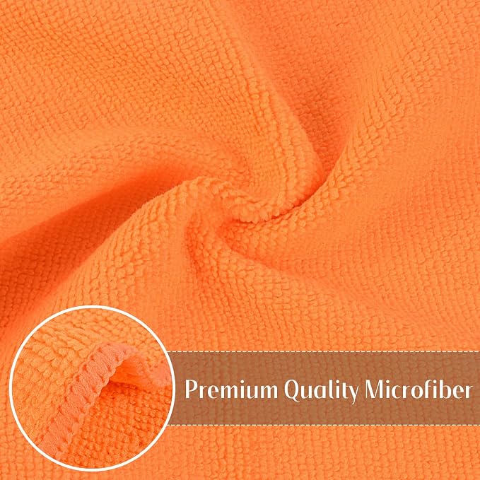 SINLAND Microfiber Rag Absorbent Cleaning Cloth Kitchen Dish Cloth Quick Dry - Image 3
