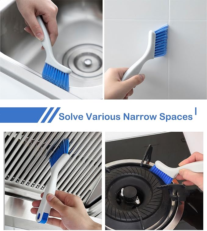 4 PCS Multi Purpose Small Crevice Cleaning Brushes - Image 2