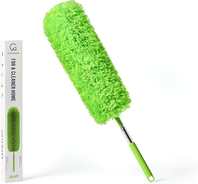 Extendable Microfiber Feather Duster, Feather Dusters by G%C3%9CTEWERK