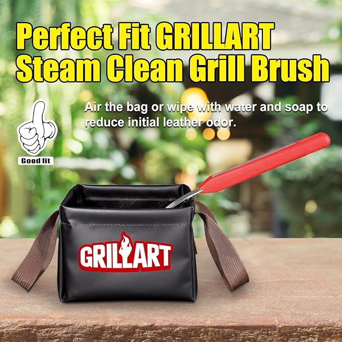GRILLART Grill Brush Bristle Free, Soak Basin, Perfect Partner - Image 3