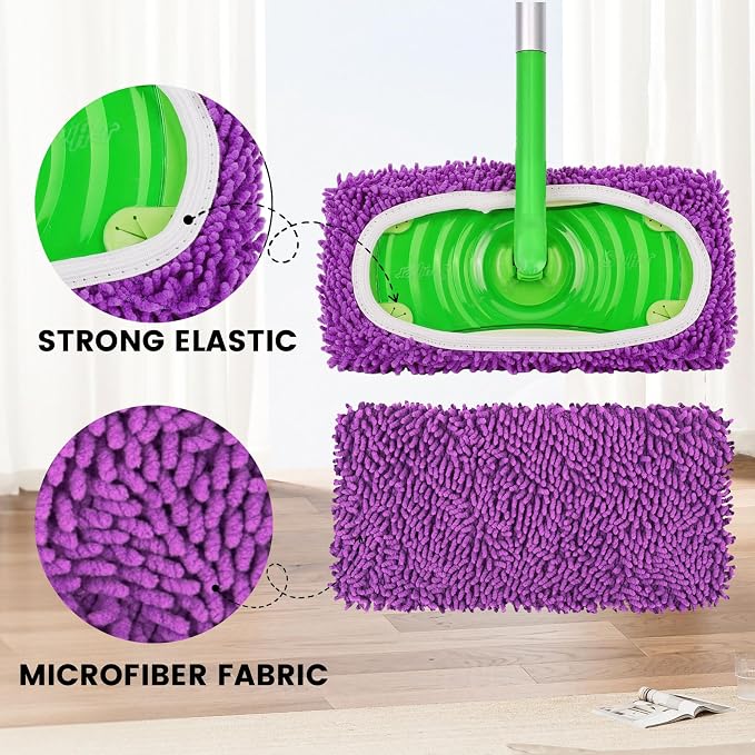 Reusable Microfiber Mop Pads - Image 3