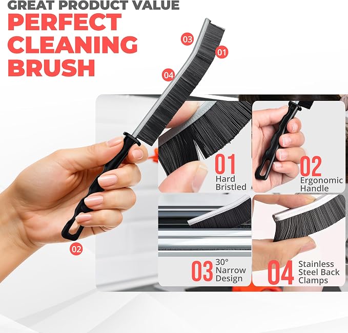 Scurvy Crevice Cleaning Brush, Tight Spaces & More - - Image 3