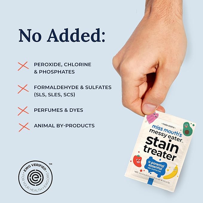 Miss Mouth's Messy Eater Stain Treater Wipes - Image 4