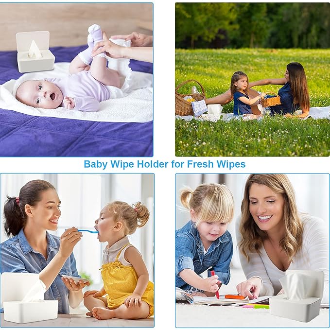 Baby Wipes Dispenser, Wipes Dispenser Baby Wipes Case, Baby Wipe Holder - Image 3