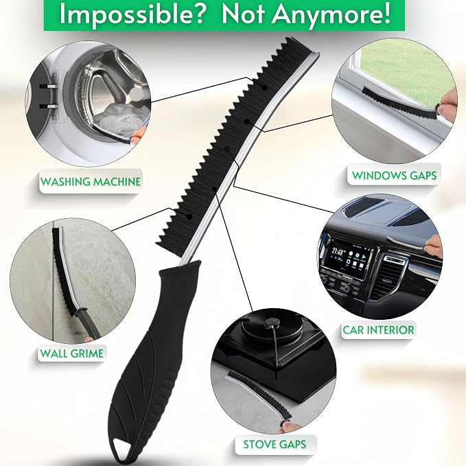 Hard Bristle Crevice Cleaning Brushes - Image 4