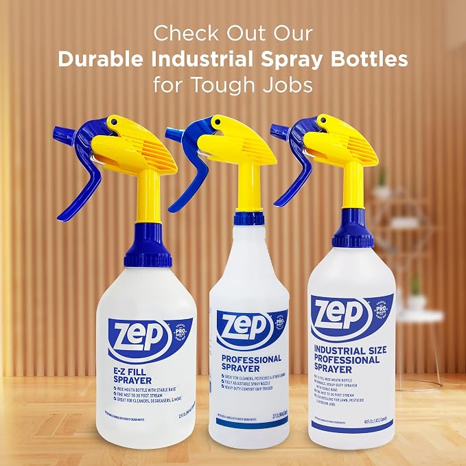 Zep Professional Sprayer Bottle - 32 oz - HDPRO9 - Versatile Adjustable Nozzle - Image 8