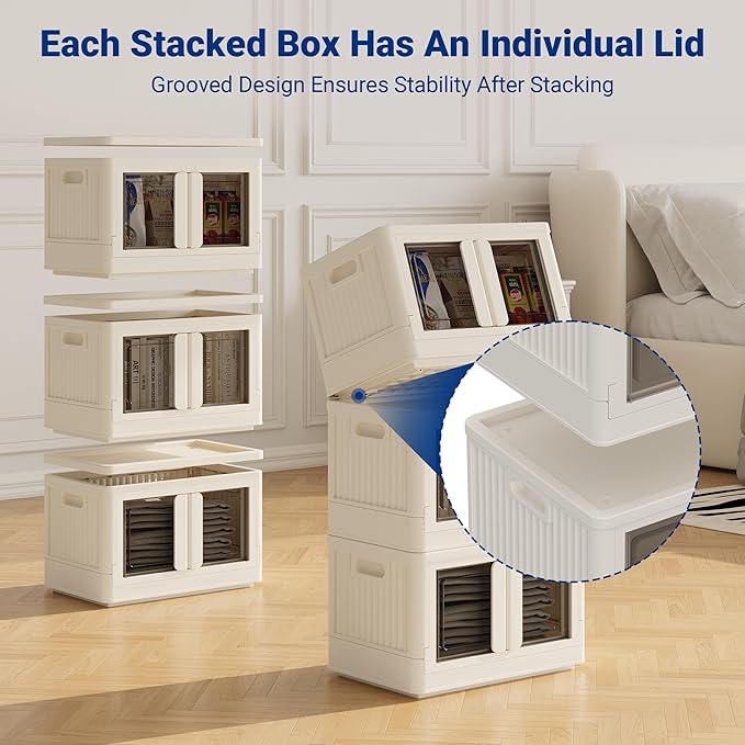 FLEXIMOUNTS 150 QT Stackable Storage Bins - Image 6