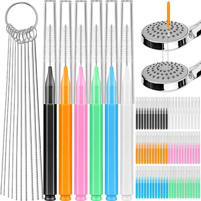 80 Pcs Multisize Shower Head Cleaner Tool by Sublaga