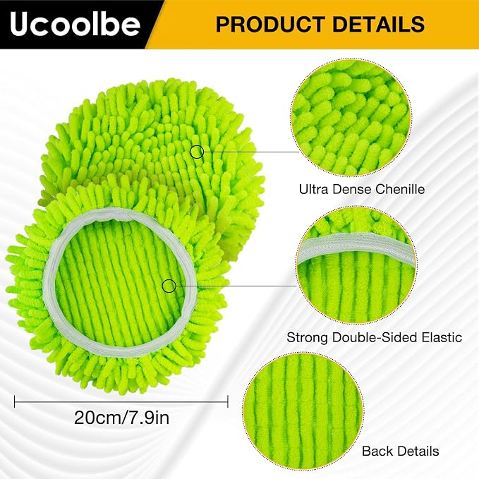 Chenille Duster Mop Head Compatible - Image 3