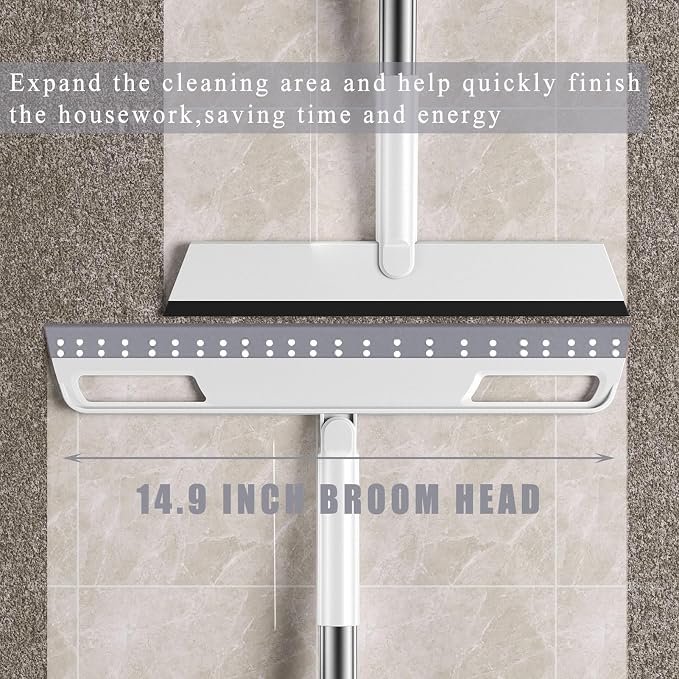 Multifunction Magic Broom, Extended Indoor Detachable, 3-in-1 Sweeper Removing - Image 2