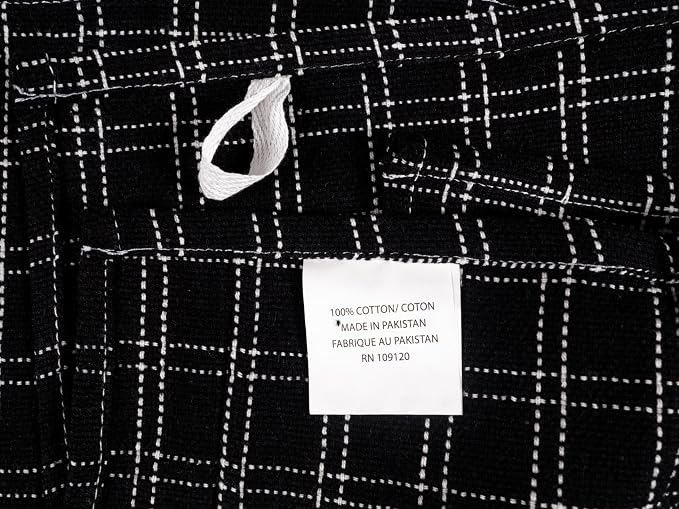KAF Home Assorted Flat Kitchen Towels |100% Cotton - Image 3