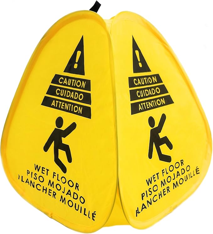 Kraken Sign Co - Pop-up Sign, Pop-up Caution Wet Floor Sign 16 inch - Image 5