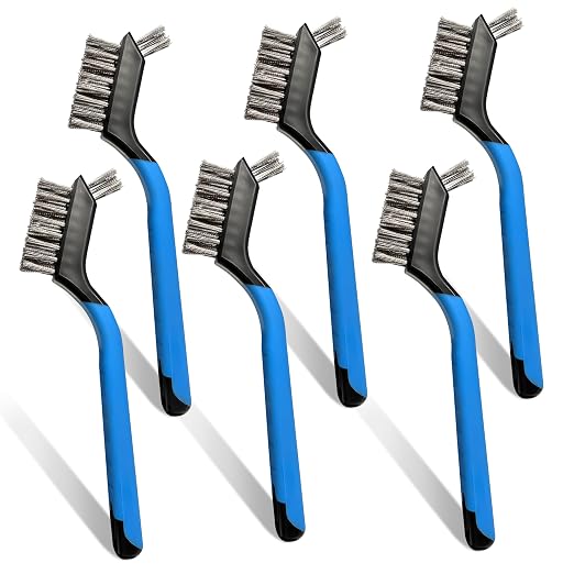 Mini Wire Brush Set 6Pcs by FEWANLAND