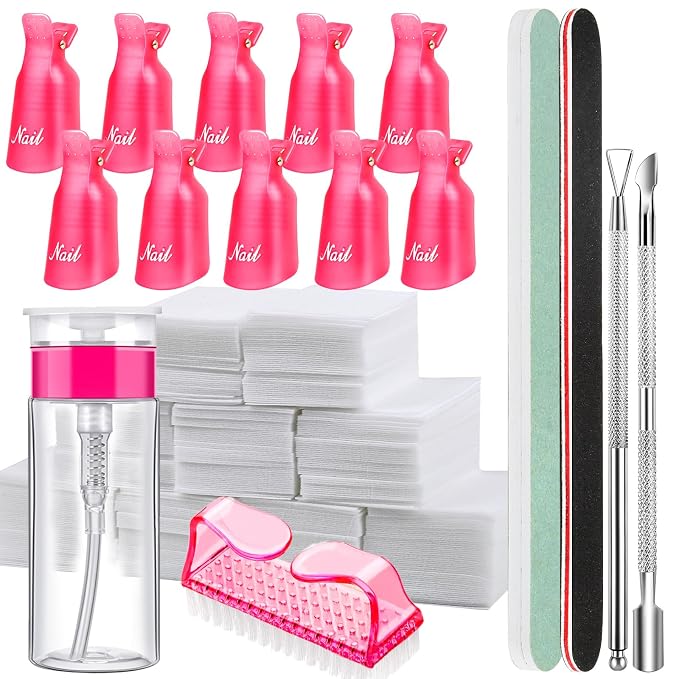 FANDAMEI Nail Polish Gel Remover Tools Kit by FANDAMEI
