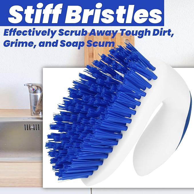 PHYEX 2 Pack Scrub Brushes, Cleaning Brush - Image 3