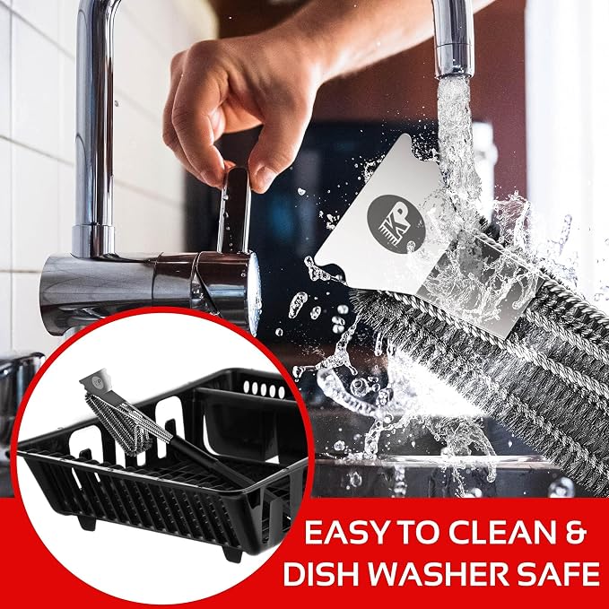 KITCHEN PERFECTION Safe Wire Grill Brush - Image 8