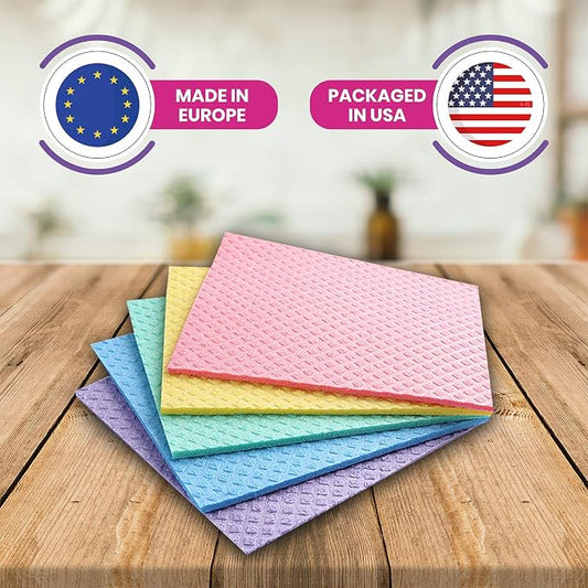 Swedish Dishcloths – Eco-Friendly Reusable Kitchen Towels – 3 Pack Cleaning - Image 2