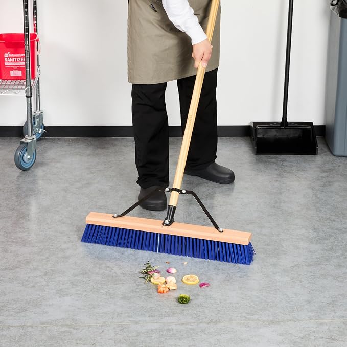 Restaurantware-BROOM HEAD ONLY: Clean Tek Professional 24-Inch Broom Head - Image 5