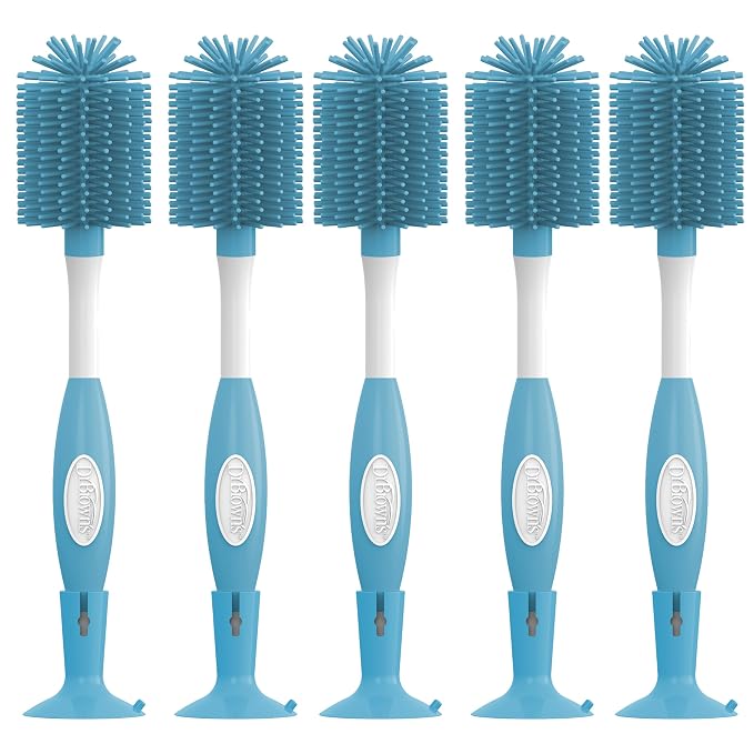 Dr. Brown's Soft Touch No Scratch Baby Bottle Cleaning Brush Nipple Cleaner - Image 2