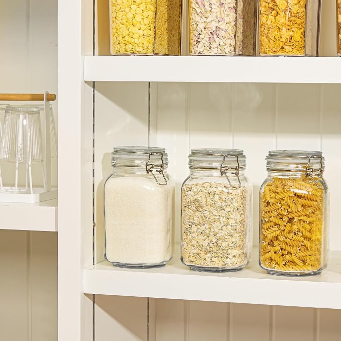 CHEFSTORY 50oz Airtight Glass Jars - Image 4